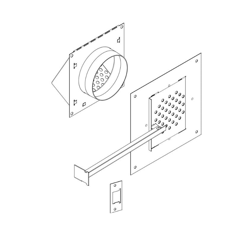 Empire Fresh Air Kit for Breckenridge Vent Free Fireboxes
