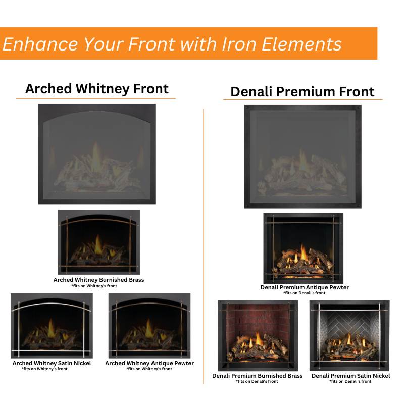 Napoleon Altitude X 42" Direct Vent Gas Fireplace | AX42-1