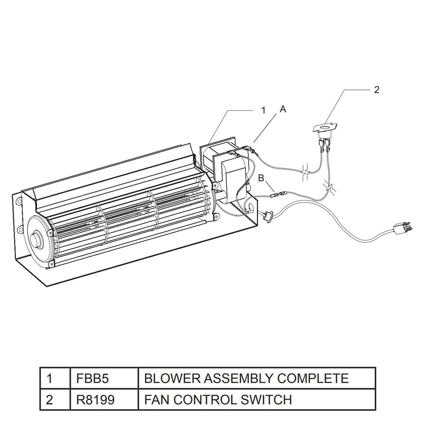 Empire Variable Speed Control for FBB5 Fireplace Blower