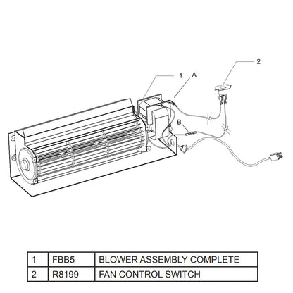 Empire Variable Speed Control for FBB5 Fireplace Blower