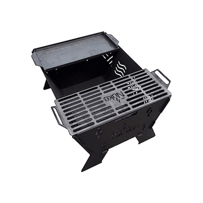 Nuke Huapi 50 Collapsible Argentine Wood Fire Firepit Grill