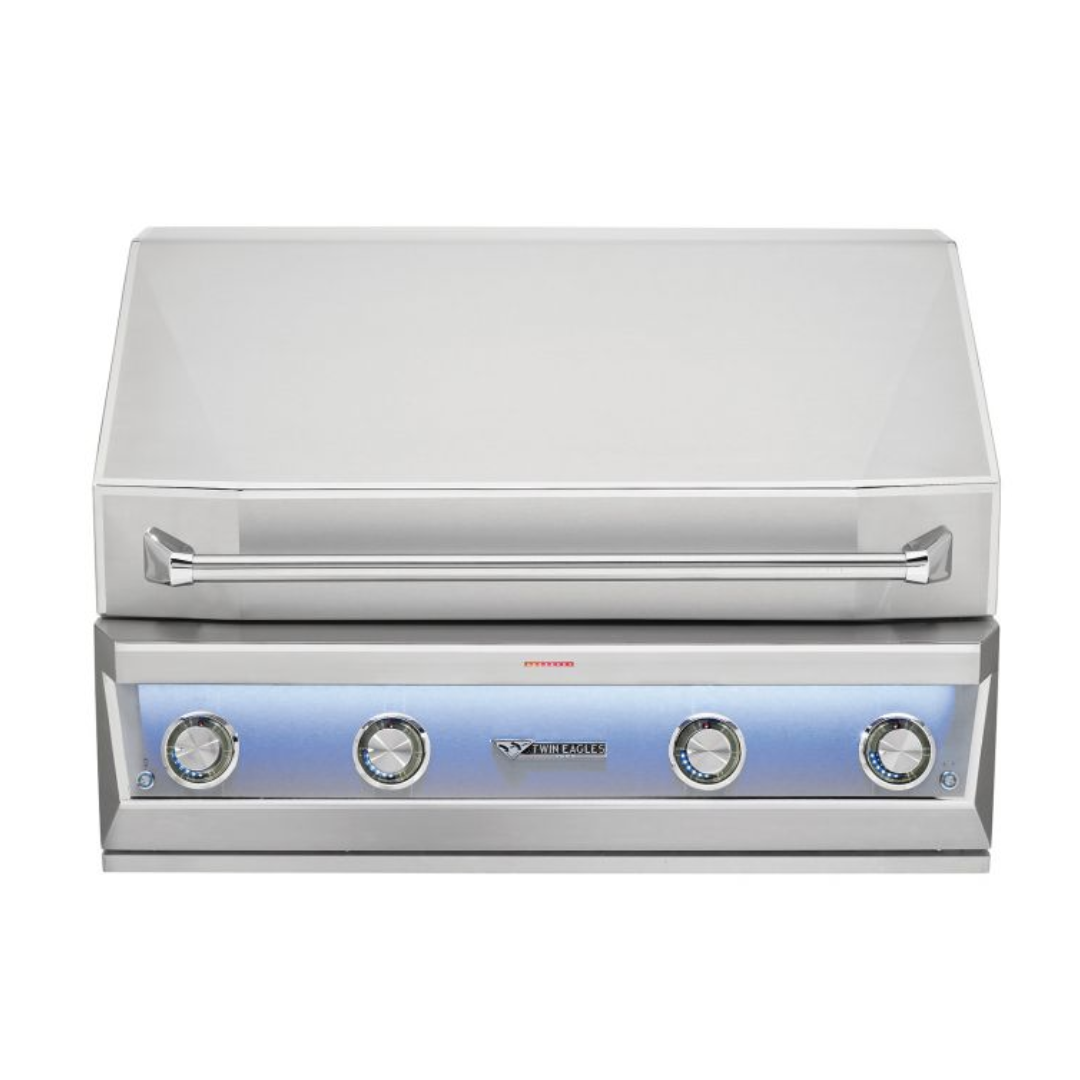 Twin Eagles TE1BQ42RS-N Eagle One 42-Inch 3-Burner Built-In Gas Grill with Sear Zone & Infrared Rotisserie Burner
