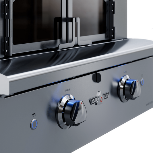 Delta Heat 30" Built-In Dual-Burner Gas Pizza Oven