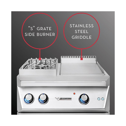 Twin Eagles 30-Inch Breakfast Club Gas Burner W/ Griddle