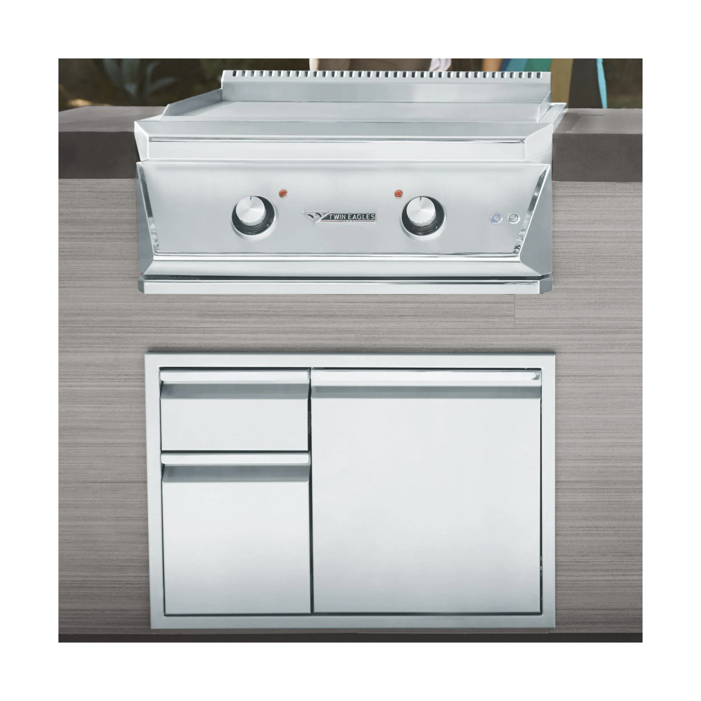 Twin Eagles 30-Inch Built-In Teppanyaki Gas Griddle