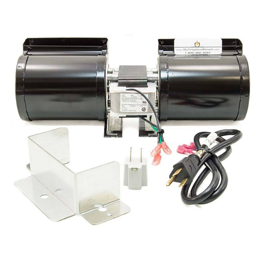 Majestic 160 CFM Fireplace Blower Fan Kit with Power Cord - FK23