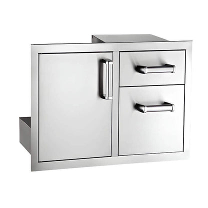 Fire Magic Premium Flush 30 Inch Access Door & Double Drawer Combo - 53810SC
