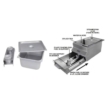 Fire Magic Ice Bin Cooler Bar Caddy - 1D-S0