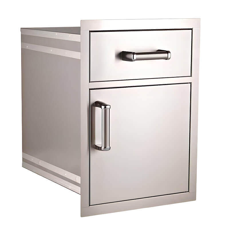 Fire Magic Premium Flush 20-Inch Large Pantry Door/Drawer Combo - 54020S