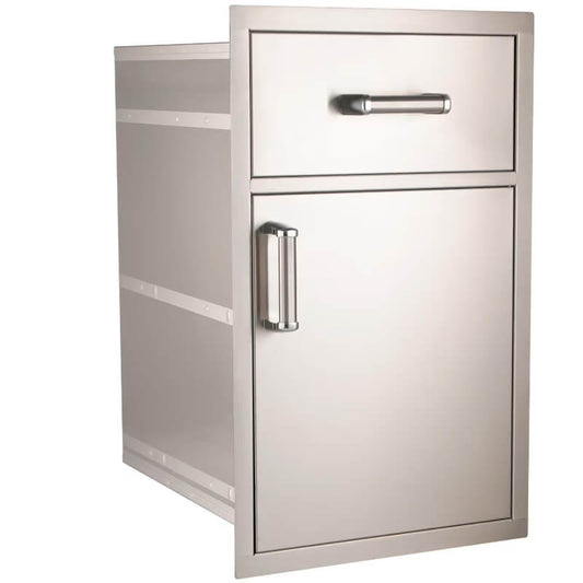 Fire Magic Premium Flush 20-Inch Large Pantry Door/Drawer Combo - 54020S