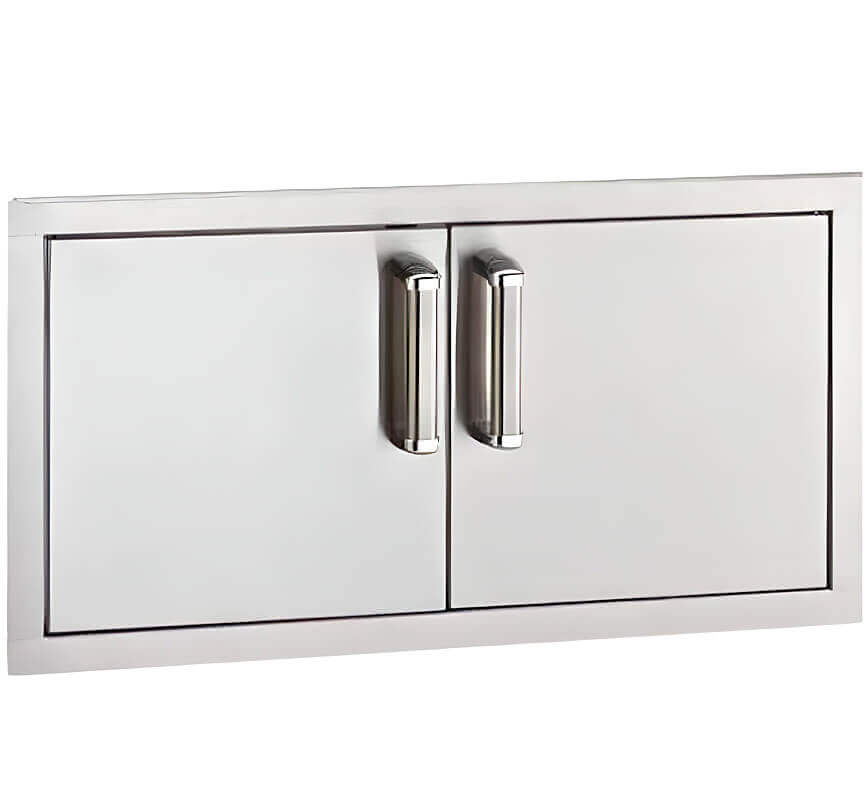 Fire Magic Premium Flush 30-Inch x 14-Inch Double Access Doors - 53934SC
