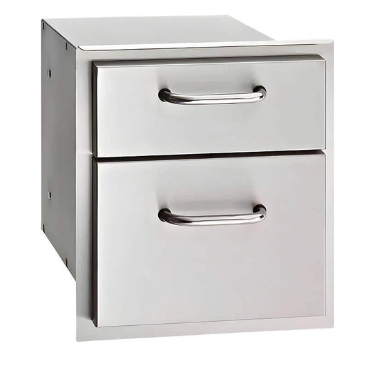 Fire Magic Select 14 Inch Double Access Drawer - 33802