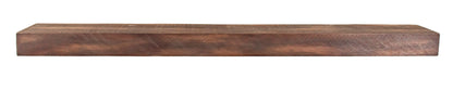 Flat Sawn Non-Combustible Concrete Fireplace Mantel Shelf