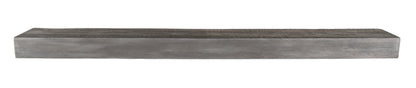 Flat Sawn Non-Combustible Concrete Fireplace Mantel Shelf