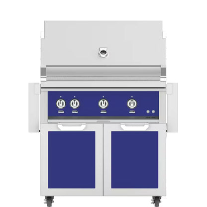 Hestan 36" Freestanding Grill with Double Access Doors - GBR36-GCD36