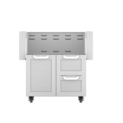 Hestan 30" GCR Series Outdoor Tower Cart with Door & Double Drawer - GCR30