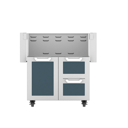Hestan 30" GCR Series Outdoor Tower Cart with Door & Double Drawer - GCR30