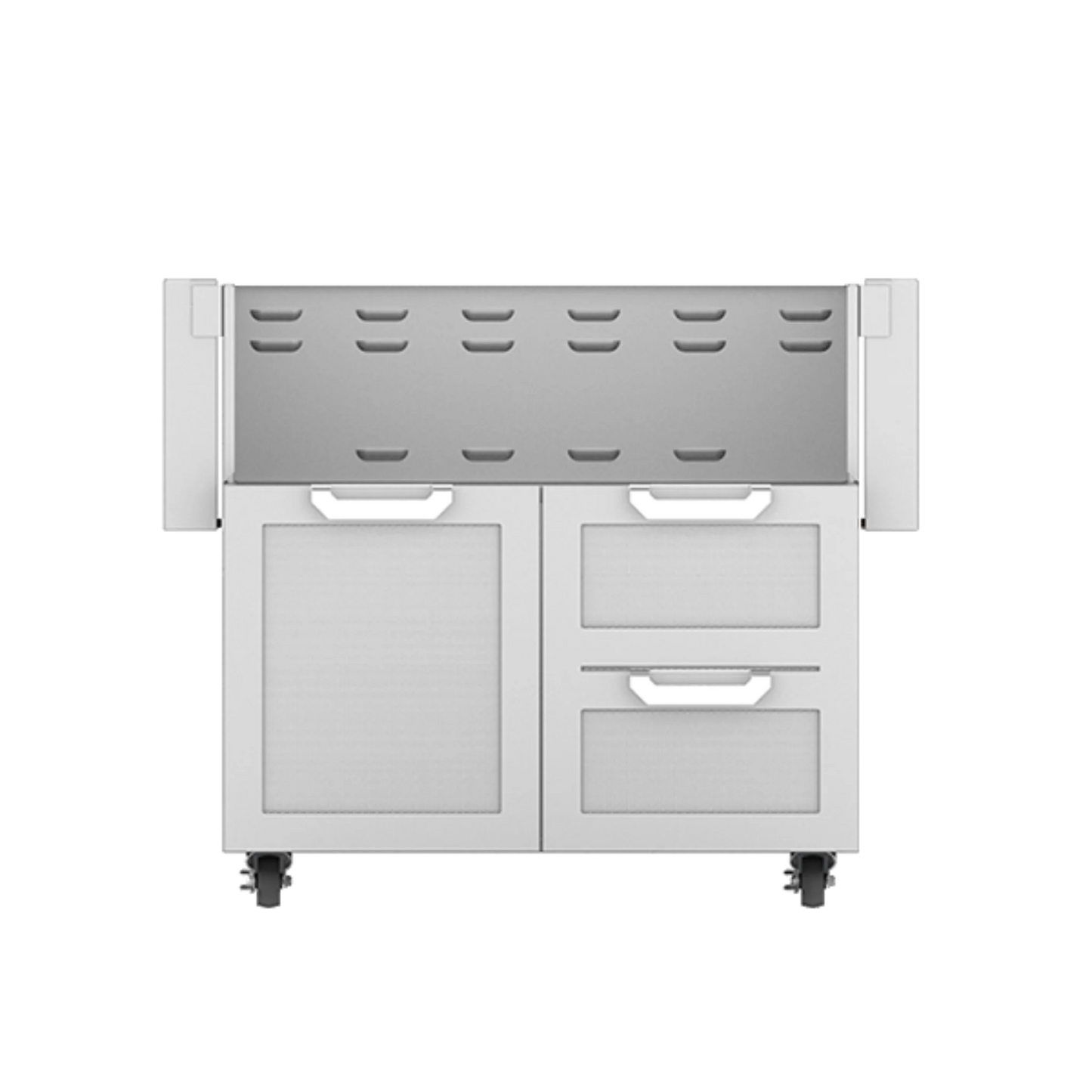 Hestan 36" GCR Series Outdoor Tower Cart with Door & Double Drawer - GCR36
