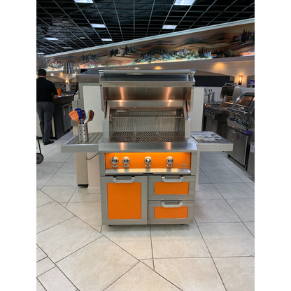 Hestan 36" GCR Series Outdoor Tower Cart with Door & Double Drawer - GCR36