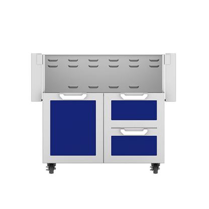 Hestan 36" GCR Series Outdoor Tower Cart with Door & Double Drawer - GCR36