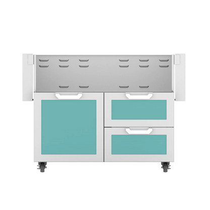 Hestan 42" GCR Series Outdoor Tower Cart with Door & Double Drawer - GCR42