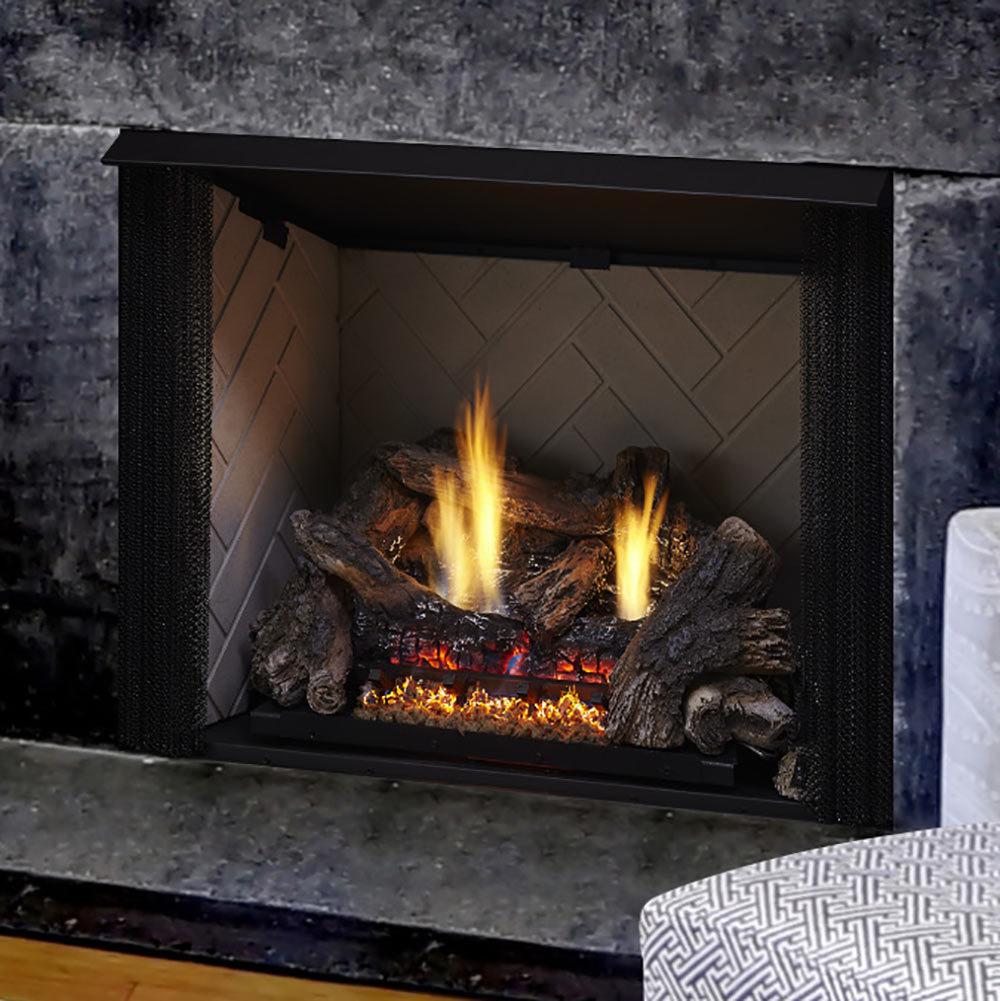 Monessen Glow Getter Charisma Vent-Free Gas Log Set - GGCH