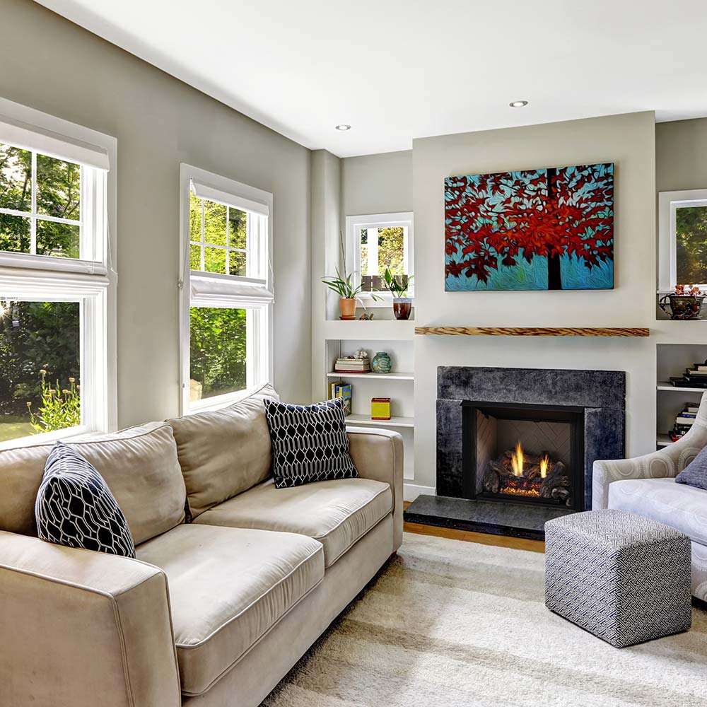 Monessen Glow Getter Charisma Vent-Free Gas Log Set - GGCH