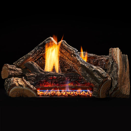 Monessen Glow Getter Dynamo Vent-Free Gas Log Set - GGDY