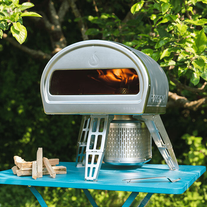 Gozney Gray Roccbox Portable Pizza Oven - Lifestyle Image