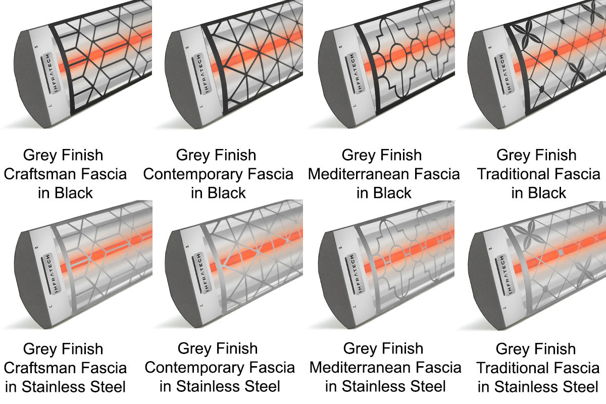 Infratech C-Series Single Element 3000Watt Outdoor Infrared Electric Heater | 240V