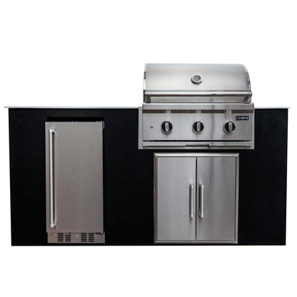 Coyote 6 Ft. 4 Piece Outdoor Kitchen Island Package - CKEY6