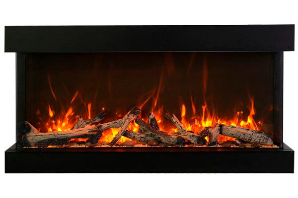 Amantii Panorama Tru View Extra Tall & Deep 50-inch 3-Sided Built In Indoor/Outdoor Electric Fireplace