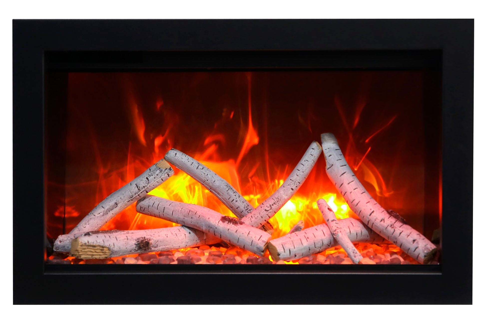 Amantii Traditional Series 30-Inch Built-In Indoor/Outdoor Electric Firebox Insert