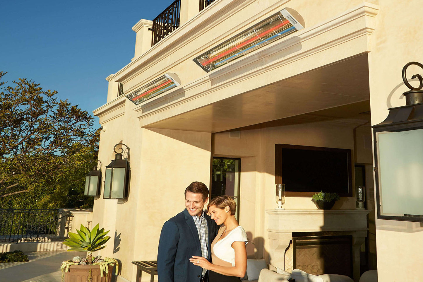 Infratech C-Series Single Element Marine Grade 3000Watt Outdoor Infrared Electric Heater | 277V