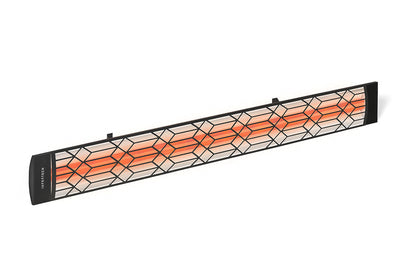 Infratech Motif Craftsman Fascia Kit for Double Element Heater | Black