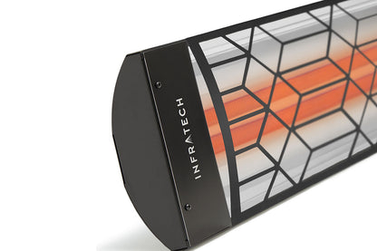 Infratech Motif Craftsman Fascia Kit for Double Element Heater | Black