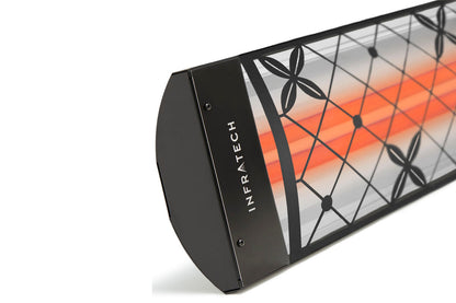 Infratech Motif Traditional Fascia Kit for Double Element Heater | Black