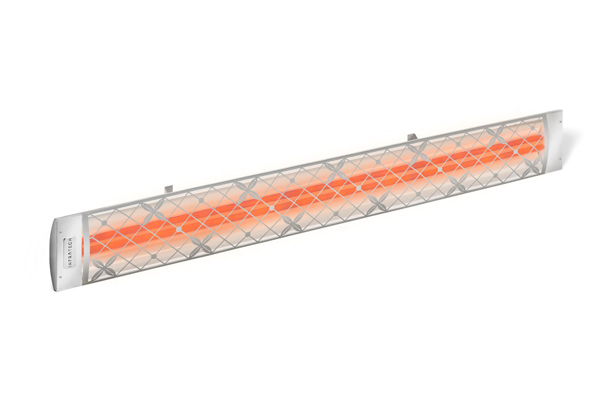 Infratech Motif Traditional Fascia Kit for Double Element Heater | Stainless Steel