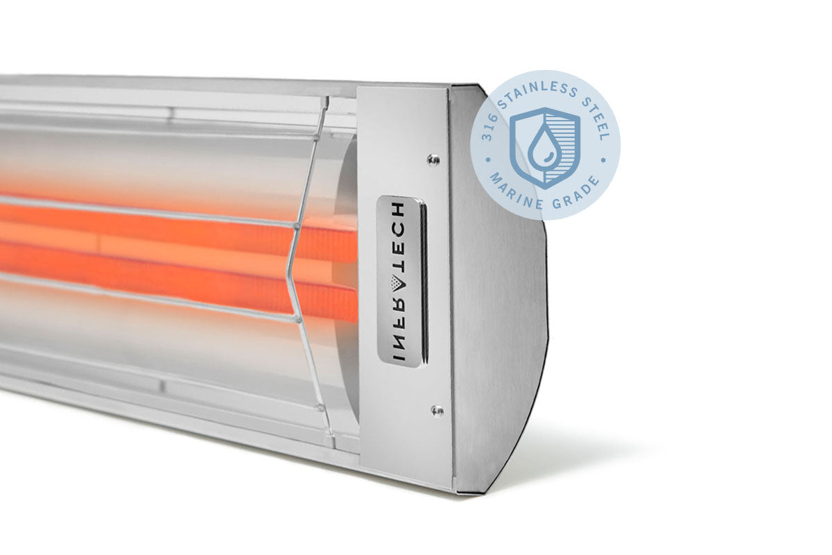 Infratech CD-Series Dual Element Marine Grade 4000Watt Outdoor Electric Heater | 277V