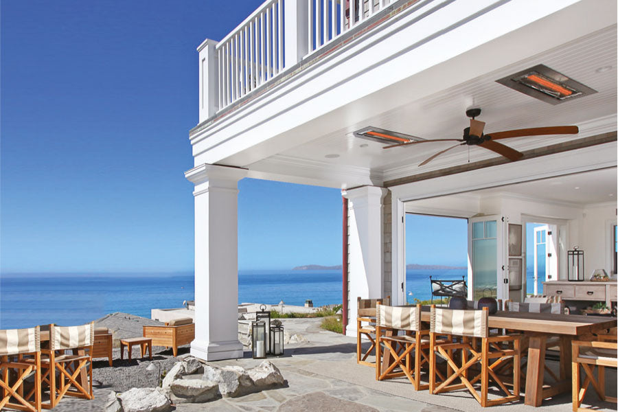 Infratech C-Series Single Element Marine Grade 3000Watt Outdoor Infrared Electric Heater | 277V