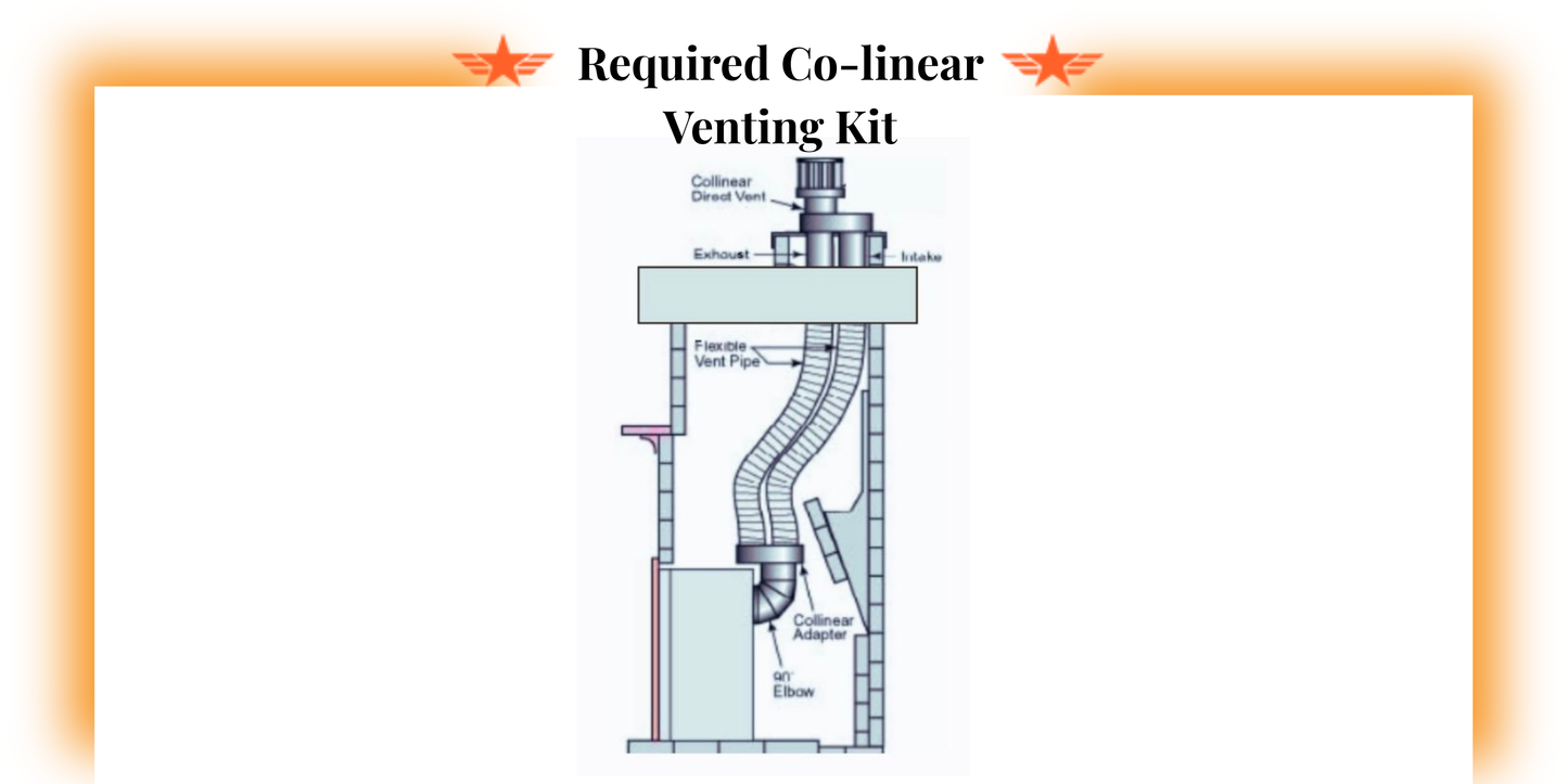 Majestic Ruby 30" Direct Vent Gas Insert | RUBY30