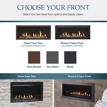 Majestic Jade 42-Inch Direct Vent Gas Fireplace - JADE42IN