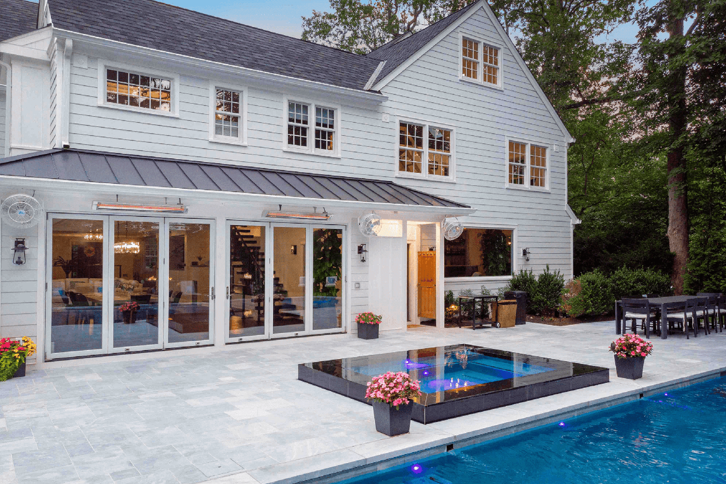 Infratech CD-Series Dual Element Marine Grade 4000Watt Outdoor Electric Heater | 240V