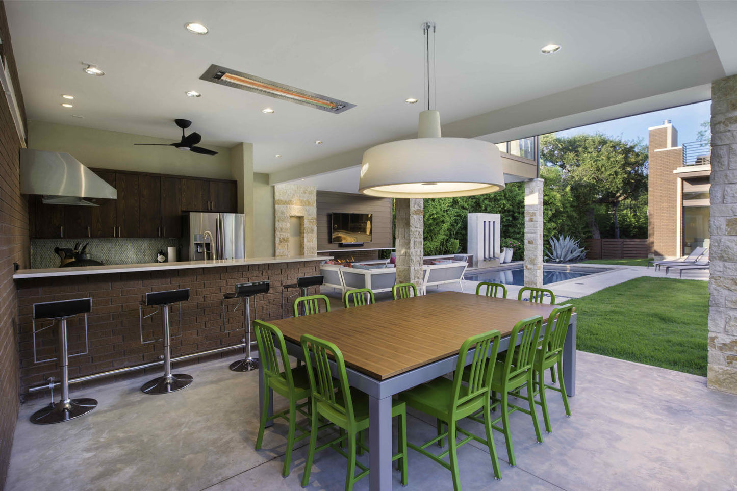 Infratech W-Series Single Element 3000Watt Outdoor Infrared Electric Heater | 480V