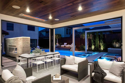 Infratech W-Series Single Element 1500Watt Outdoor Infrared Electric Heater | 208V