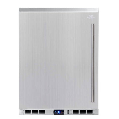 Kingsbottle 24 Inch Outdoor Beer Fridge Cooler Stainless Steel