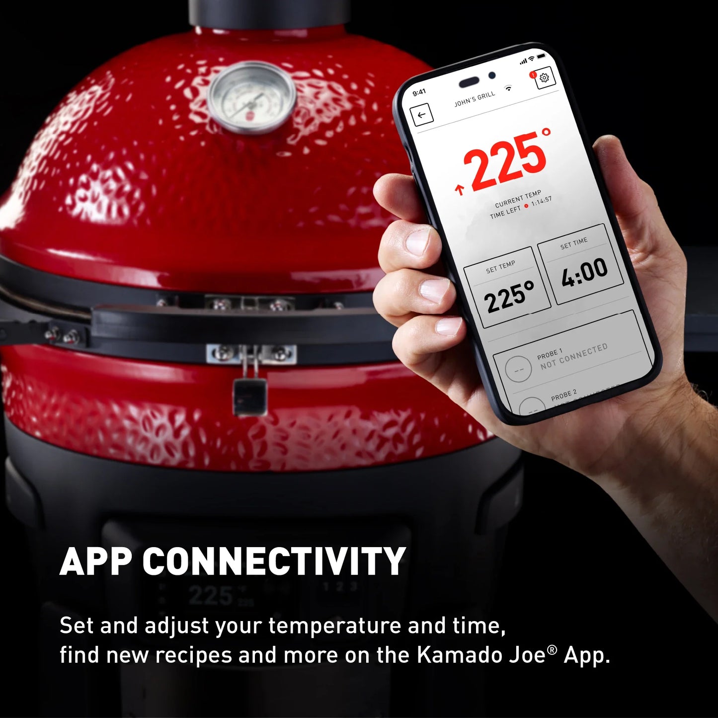 Kamado Joe Konnected Joe™ Digital Charcoal Grill and Smoker