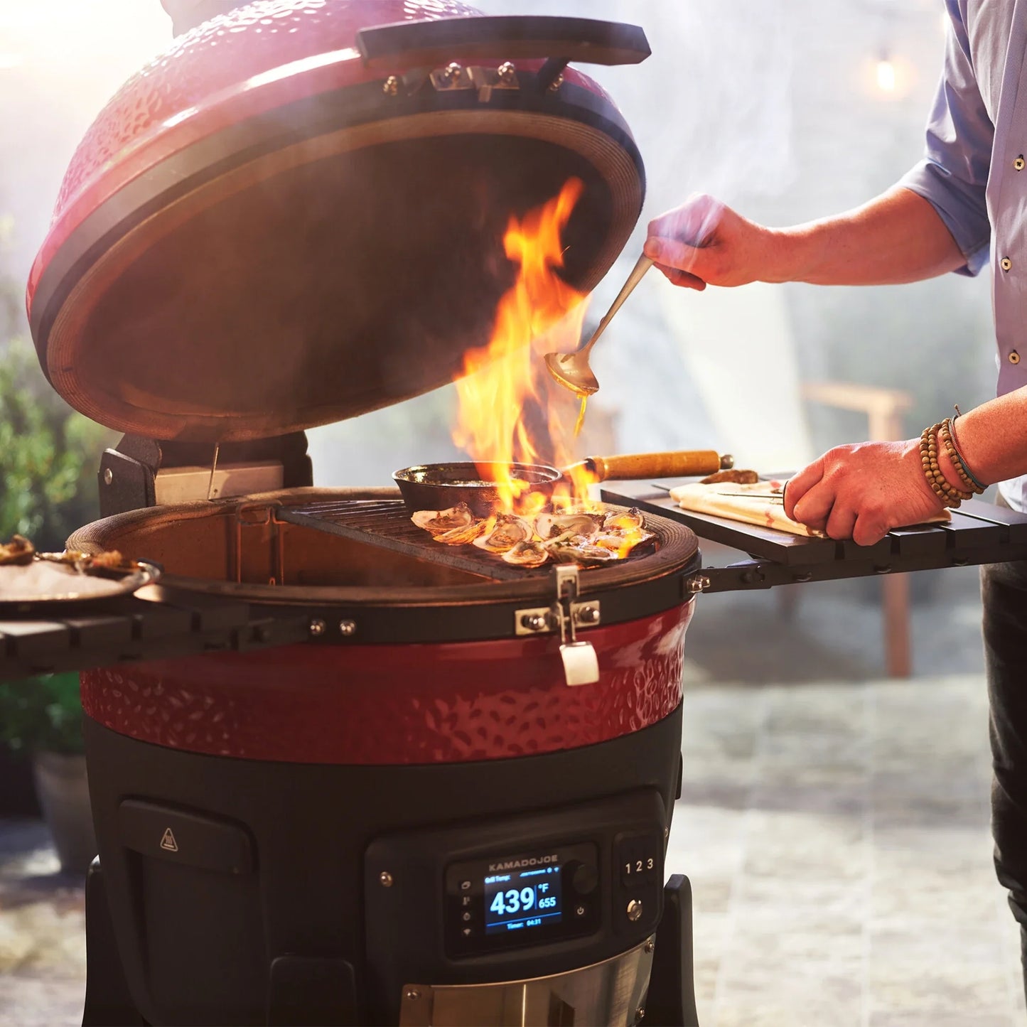 Kamado Joe Konnected Joe™ Digital Charcoal Grill and Smoker
