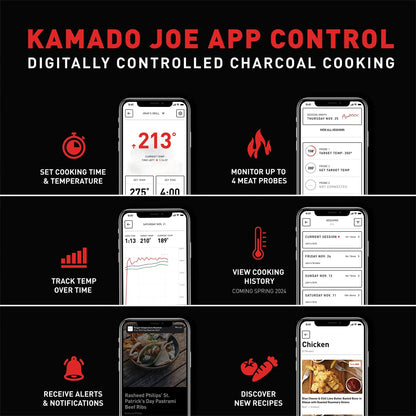 Kamado Joe Big Joe® Konnected Joe™ Digital Charcoal Grill and Smoker