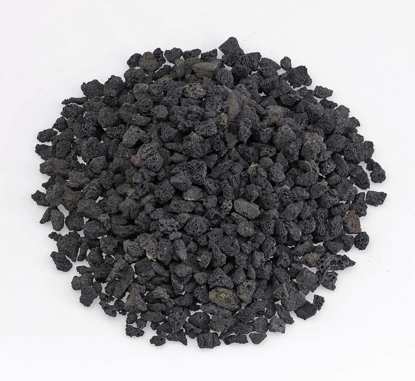 American Fire Glass 10-Pound Black Lava Rock, Small .25-.5 Inch